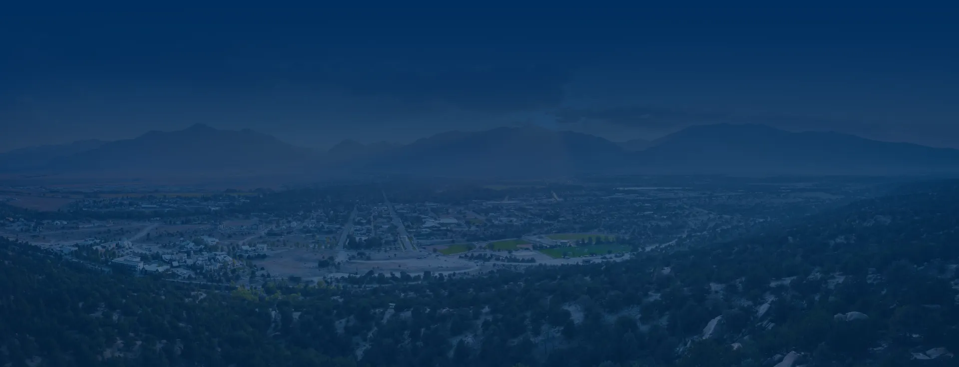 Panoramic view of Buena Vista Colorado